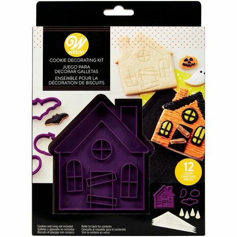 Wilton Cookie Kit Haunted House Set/12