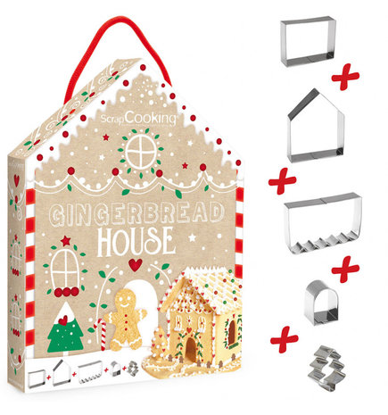 ScrapCooking Gingerbread House Kit Set/5