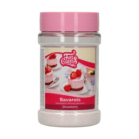 FunCakes Mix voor Bavarois Aardbei 150g