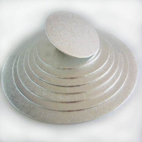 FunCakes Cake Board Rond Ø 17,5 cm Zilver