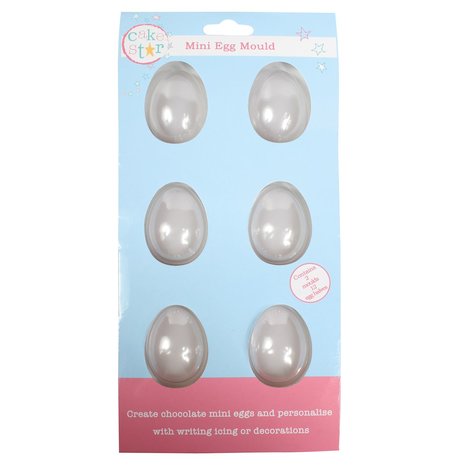 Cake Star Mould 6 Mini Egg Set/2