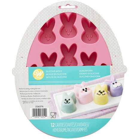  Wilton Siliconen Petite Traktatie Mold Easter Bunny