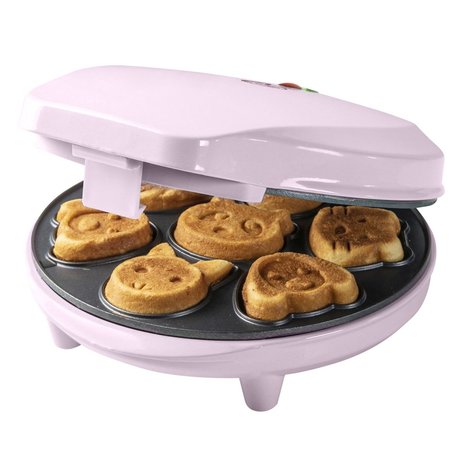 Bestron Cake Maker Diervormen Roze