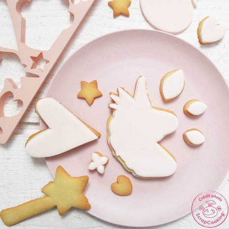 ScrapCooking Multi cookie Cutter Unicorn