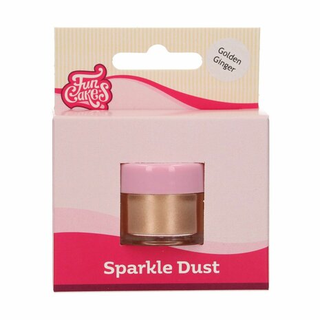 FunCakes Sparkle Dust Golden Ginger