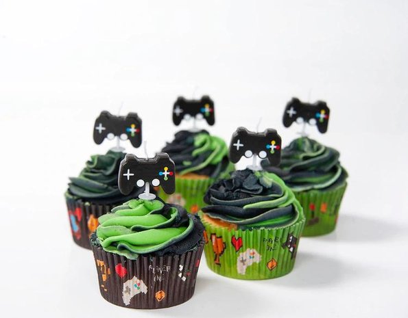 AH Gaming Party Cupcake Cases 75st