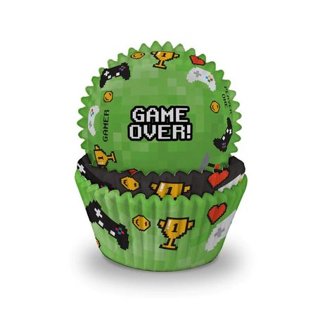 AH Gaming Party Cupcake Cases 75st