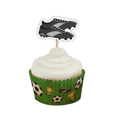 AH Football Cupcake Toppers 12st