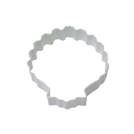 AH Sea Shell Cookie Cutter White 7,5cm