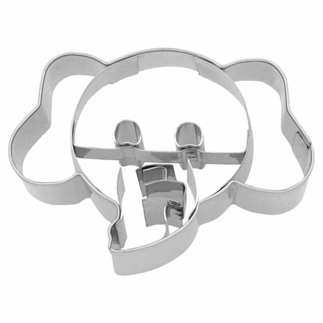 Birkmann Elephant Head cookie cutter, 6.5 cm