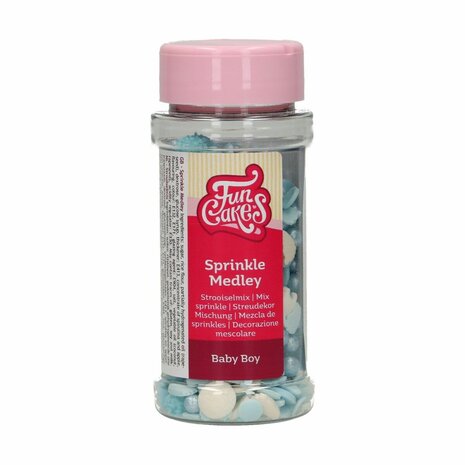 FunCakes Sprinkle Medley Baby Blue 50g