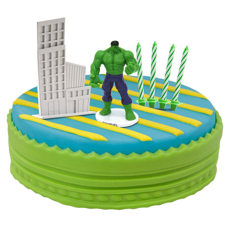 Dekora The Hulk Cake Topper Set 
