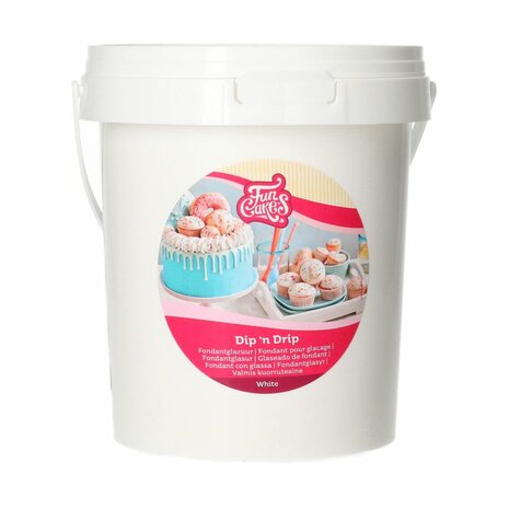 FunCakes Dip 'n Drip White 1kg  