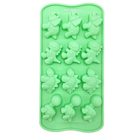 Happy Sprinkles Dinosaurs Silicone Mold