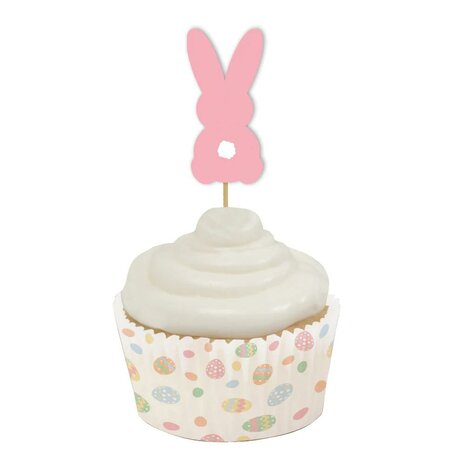 AH Easter Bunny Cupcake Toppers pk/12