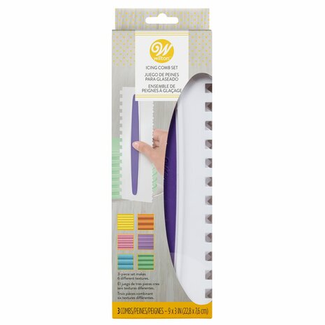 Wilton Icing Comb Set/3