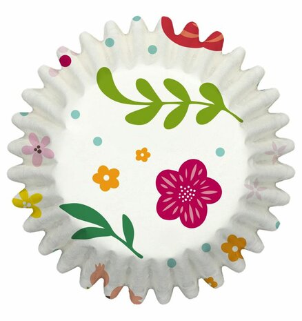 Birkmann Mini Baking Cups Flowers 100st