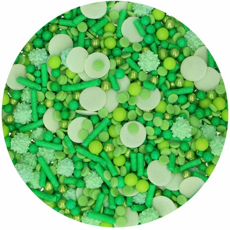 FunCakes Sprinkle Medley Green 65g