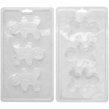 Wilton 3D Warme Chocolade Gingerbread Candy Mold