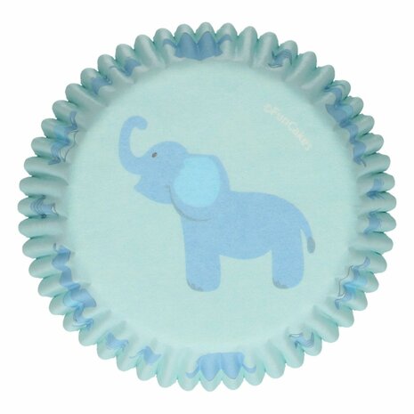 FunCakes Baking Cups Baby Blauw pk/48