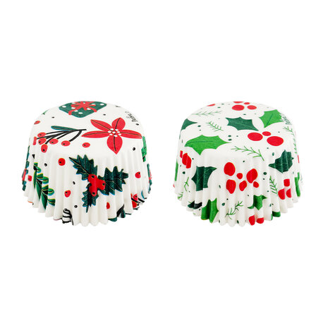 Decora Best wishes Christmas Baking Cups 36st - 50 x 32mm