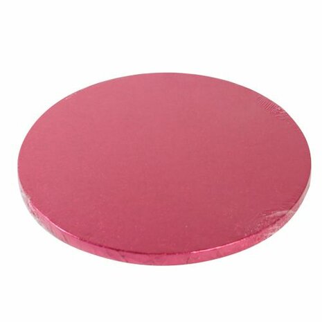 FunCakes Cake Drum Rond Ø 25 cm Cerise