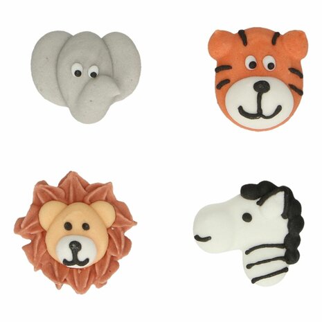  FunCakes Suikerdecoratie Safari Dieren Set/8