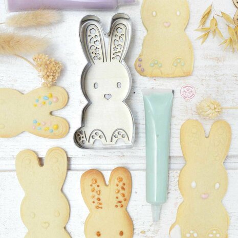 ScrapCooking Cookie Cutter & Embosser Rabbit