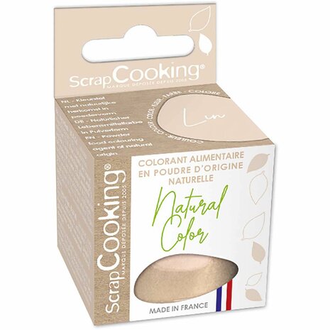 ScrapCooking Natural Food Colouring Powder Linen 10 g