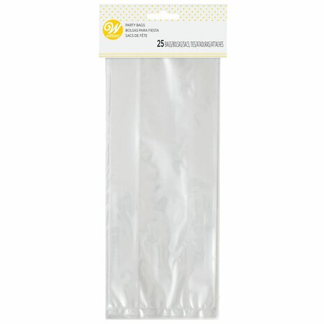 Wilton Clear Party Bags pk/25