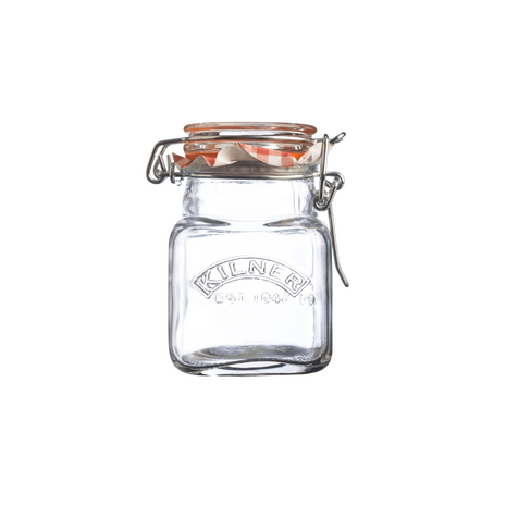 Kilner Vierkant Kruidenpotje met Beugelsluiting 70ml