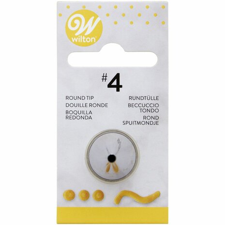 Wilton Decorating Tip #004 Rond