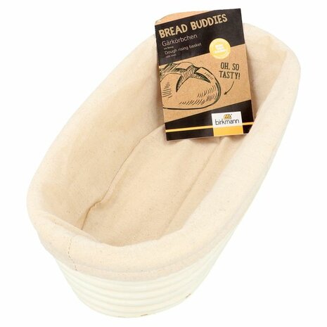 Birkmann Dough Rising Basket with Cover 30x14x6.5cm