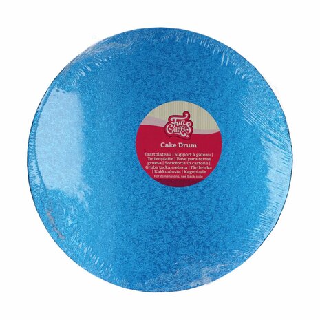 FunCakes Cake Drum Rond Ø30,5 cm - Blauw