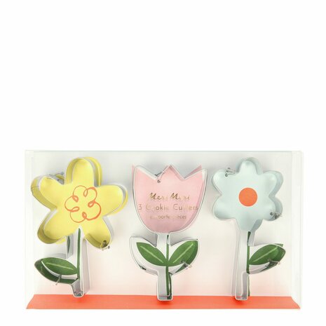 Meri Meri Flower Cookie Cutters Set/3