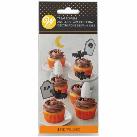 Wilton Taart Toppers Halloween pk/8