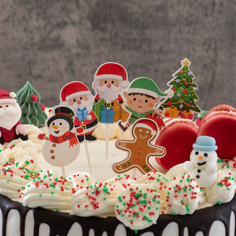 Dekora Cake Toppers Christmas Set/30