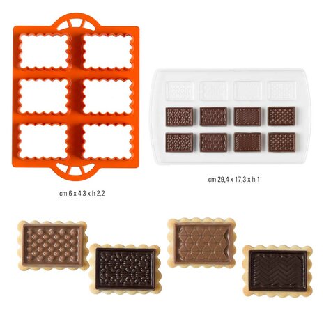 Decora Classic Chocolat Cookies Set/2