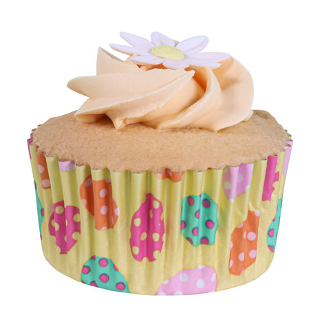 PME PaasCupcake Vormpjes met Folievoering - Paaskuikens, 60 stuks