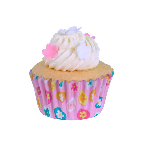 PME Paas Mini Cupcake Vormpjes met Folievoering - 60 stuks