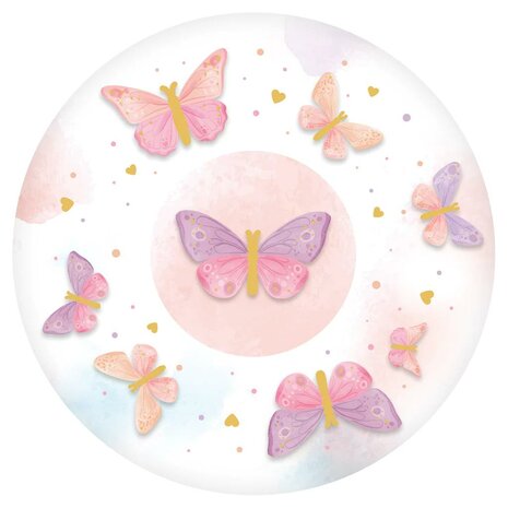 AH Butterfly Cupcake Cases pk/60