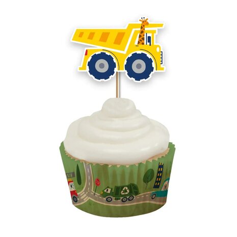 AH Transport Cupcake Toppers pk/12