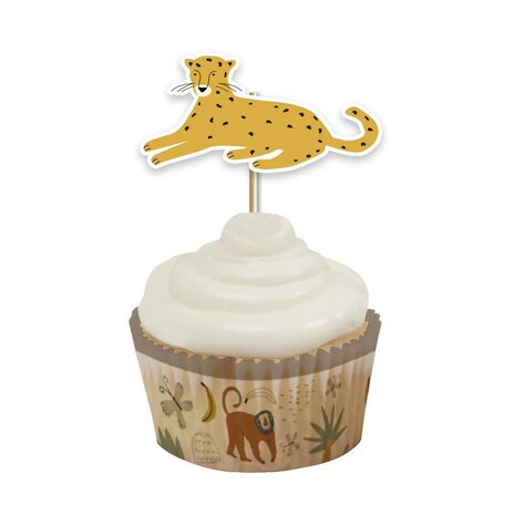 AH Safari Cupcake Toppers pk/12