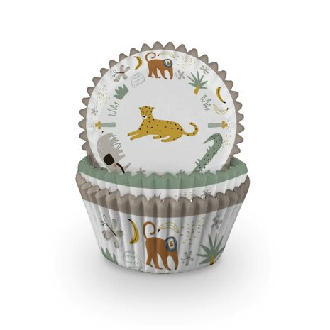 AH Safari Cupcake Cases pk/60