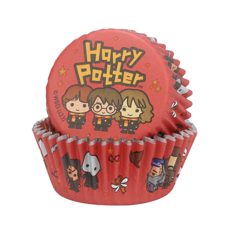 PME Harry Potter Cupcake vormpjes & Topper Set /12