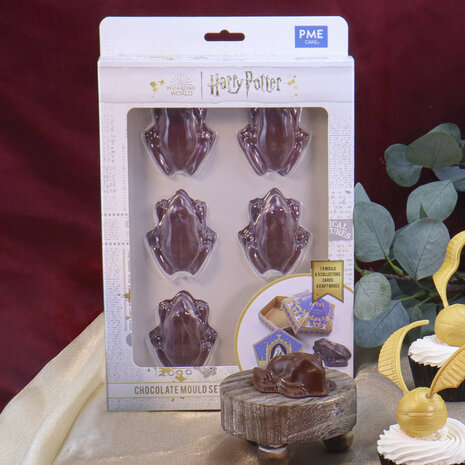 PME Harry Potter Chocoladevorm Set, Honeyduke's Chocolade Kikker