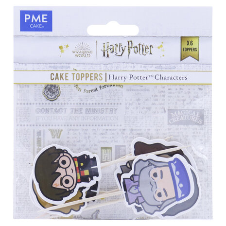 PME Harry Potter Taarttoppers, De Goede Karakters 6/st