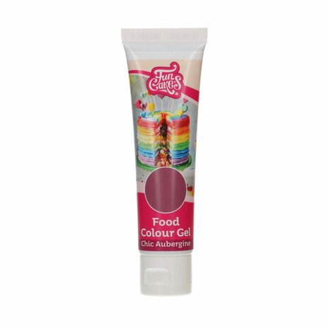 FunCakes Food Colour Gel - Aubergine Chic 30 g