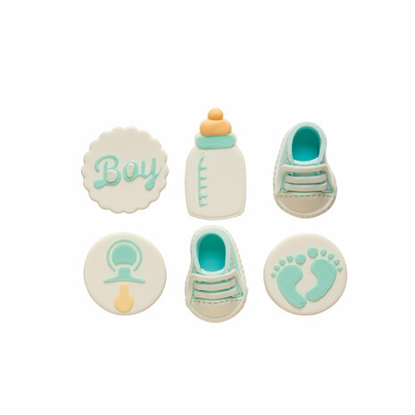 Decora It's a boy in sugar pk/6