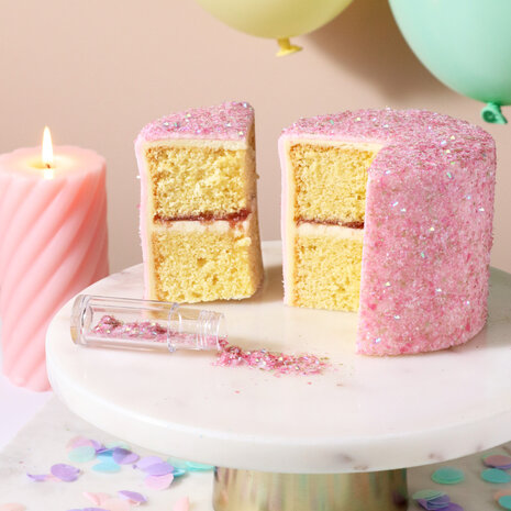 PME Magic Sprinkles, Eetbare Iriserende Glittervlokken – Feeënbloemen (3g)